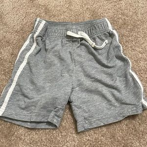 Boys gray pull on shorts, no pockets